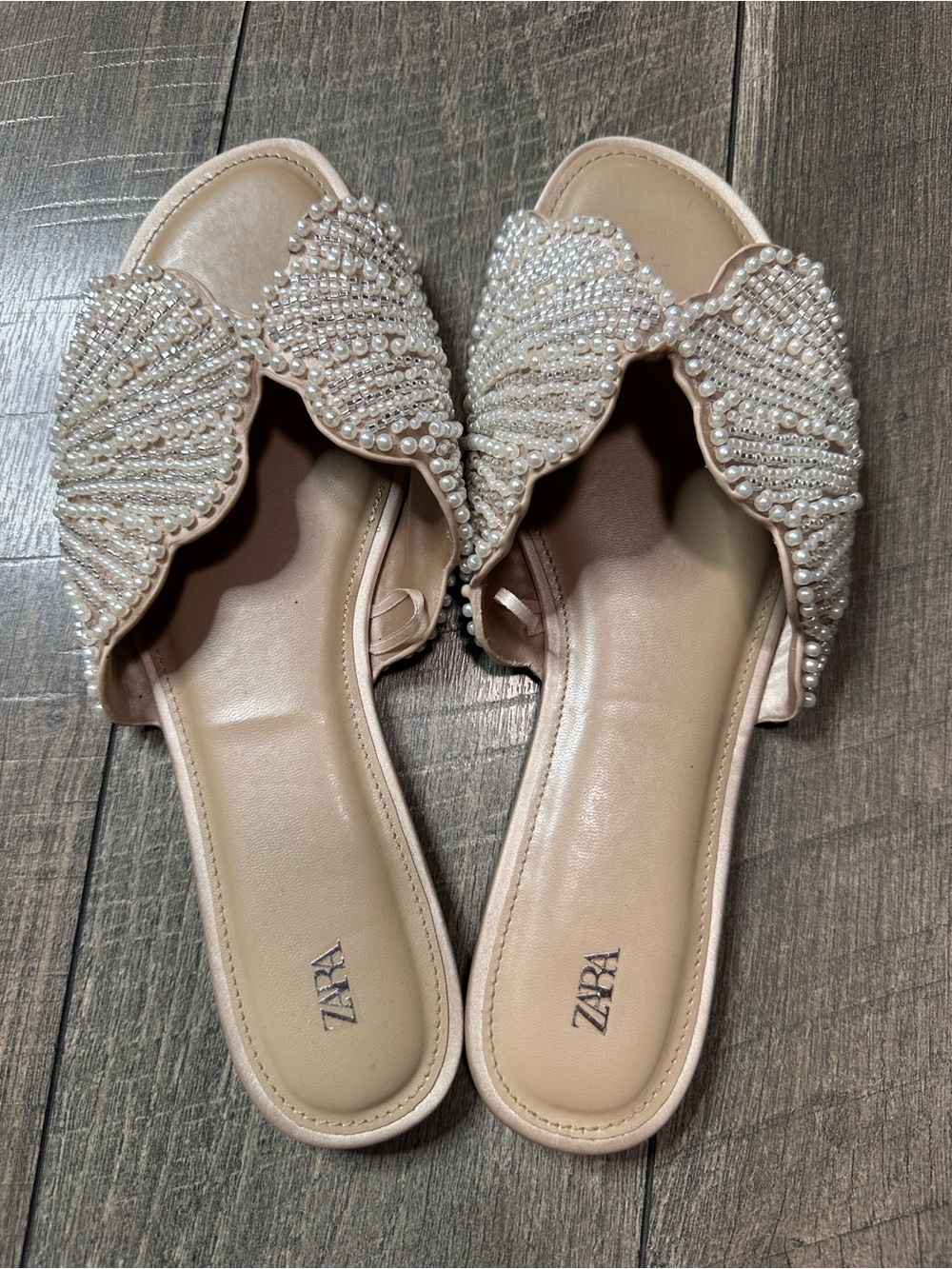 Zara Beaded Sandals - Picture 5 of 6